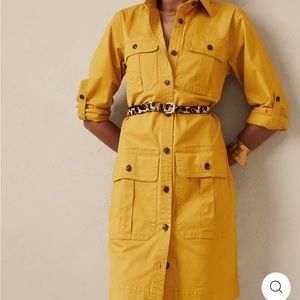 Banana Republic Belted Shirt Dress